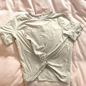 Size 6 Lululemon tie front top